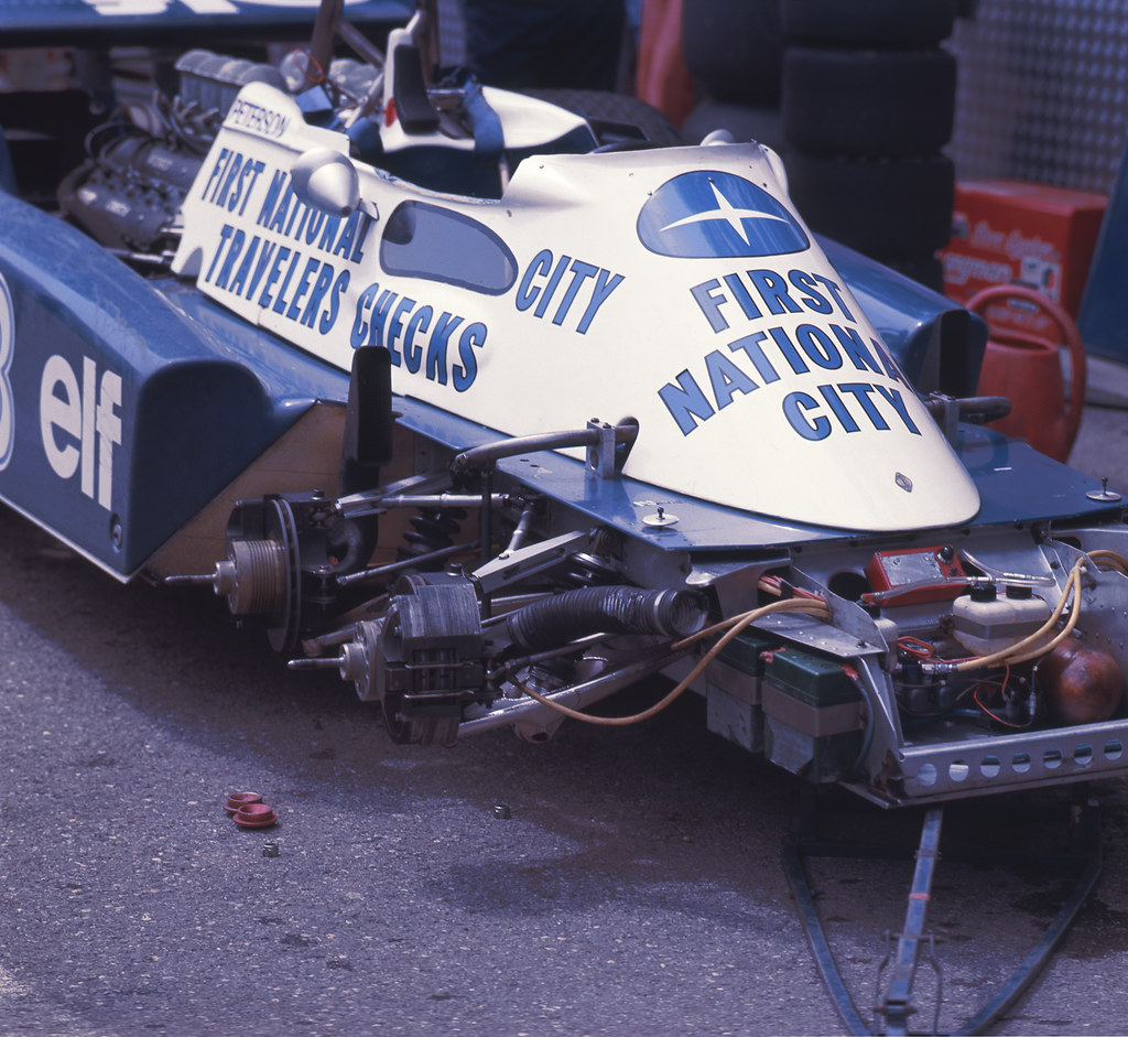 Quirky Front End Of Tyrrell Ford Monaco 1977 This Car The