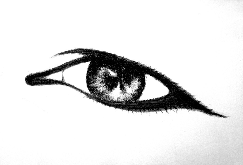 They also come with a host of varying symptoms. Simple Eye Drawing Simple Eye Drawing Draw With Charcoal Flickr