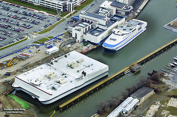 Vegas paradise casino xbx 1011 malta. Blue Chip Casino The Old Boat On The Right New Barge On T Flickr