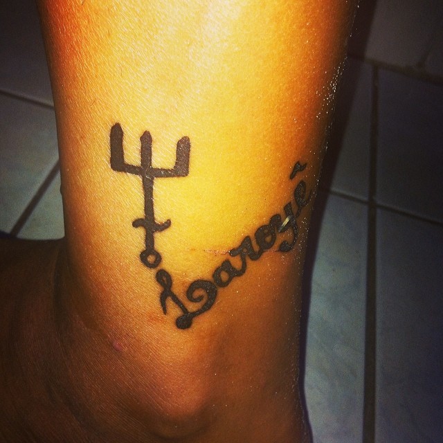 Assim Pode? #Tatoo De #Hena #Laroyê #Exu #Tatuagem #Triden… | Flickr 640_x_640_jpg