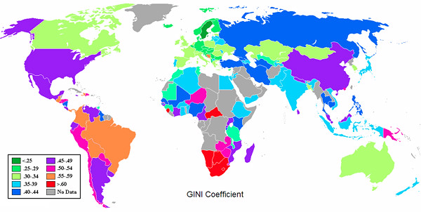 Gini Coefficient Map Large GINI Coefficient World Map 25 M Flickr 11981823133 739af5b977 Z 