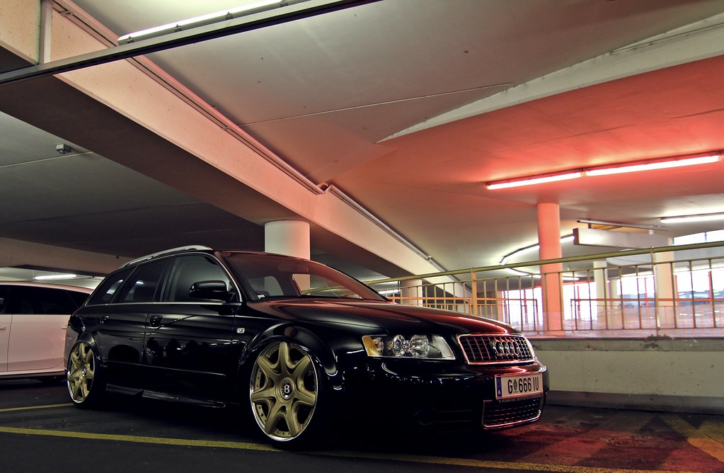 Audi a4 avant airride bentley wheels black schwarz