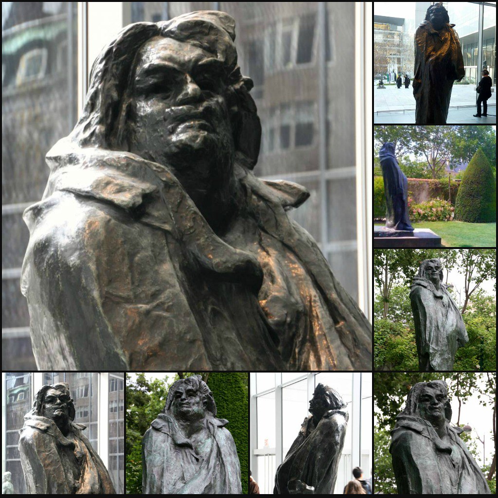 Monument To Balzac By Auguste Rodin Collage Monument To B Flickr