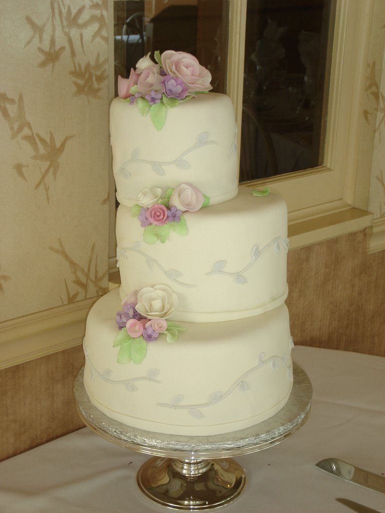 Wedding cake, step design