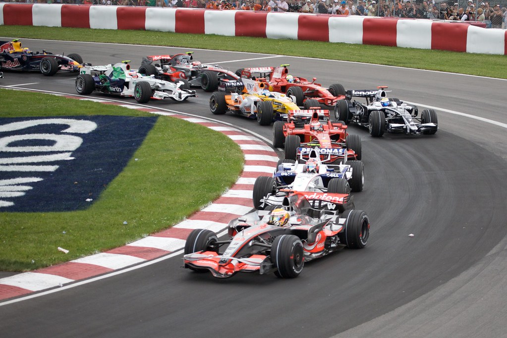 Lap 1 Turn 2 A Rare Clean Start For A Canadian Gp We Re