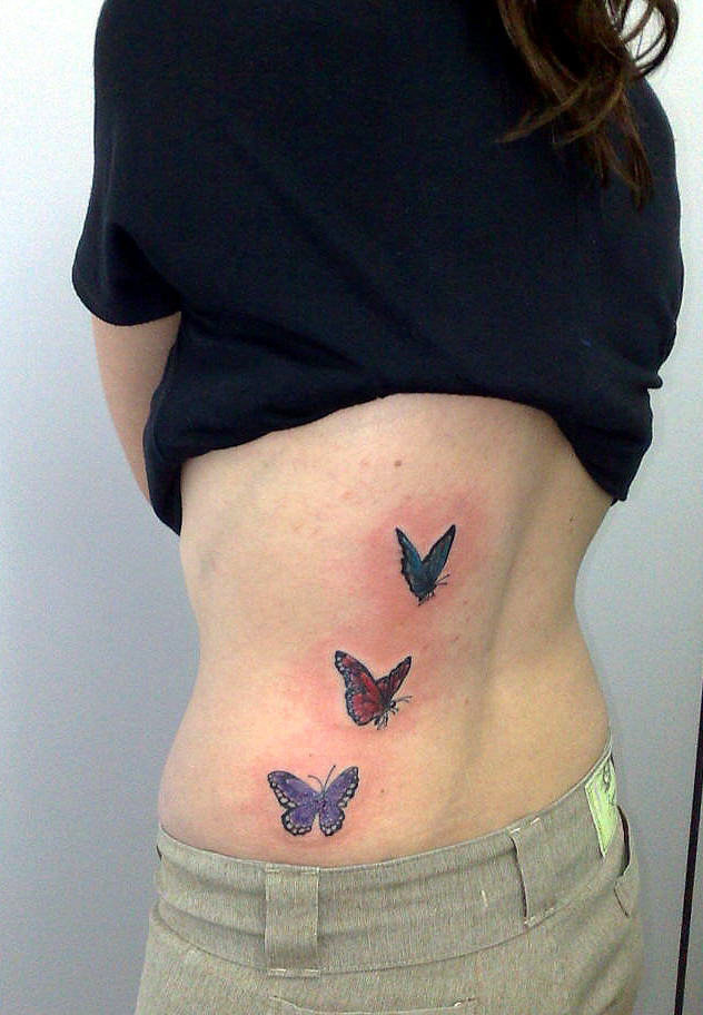 Borboletas tatuagem nas vostas Tattoo Removal Borboletas Nas Costas