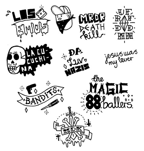 Gang Tattoos | I'm Back Living With My Mom 'Til I Can Move I… | Flickr 500_x_477_jpg