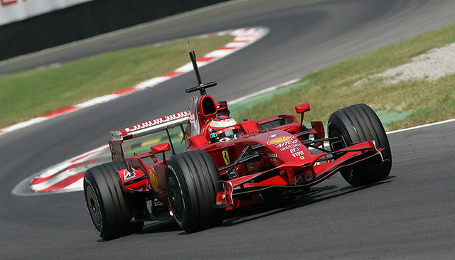 Kimi Raikkonen Scuderia Ferrari Marlboro Test F1 Monza Ago