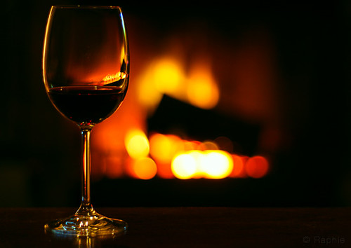 Fire Wine Week 32 52 The Fireplace Is Cracking I M Si Flickr