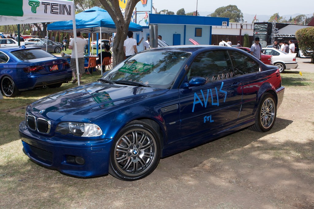 Avus blue bmw m3
