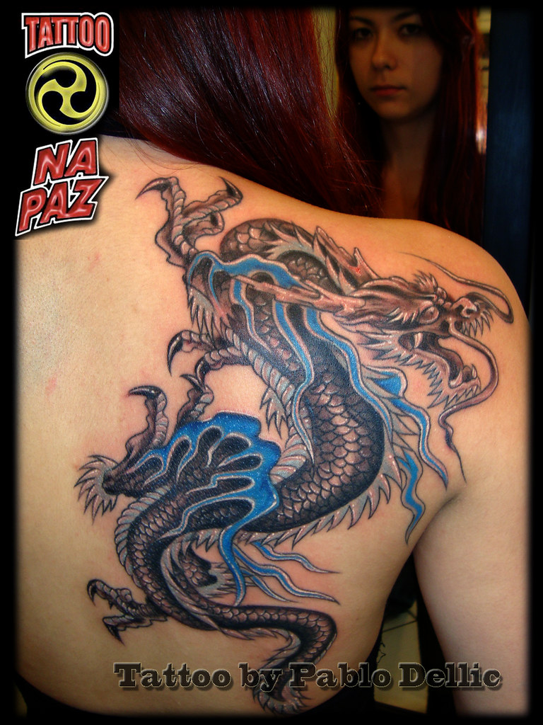 Cobrindo tatuagem com dragao Tatuagem De Dragao 95 Fotos E Os Significados Desse Animal Lendario