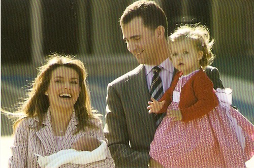 Crown Prince Felipe Crown Princess Letizia Infanta Leono