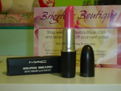 Mac pink nouveau satin lipstick