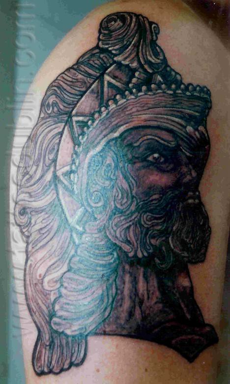Gladiator Warrior Tattoo | Did Piece In Alice Springs Austra… | Flickr 780_x_468_jpg