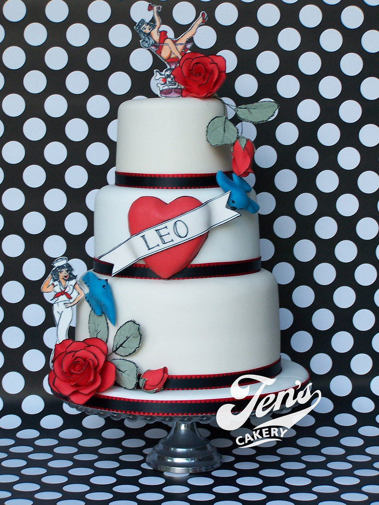 Sailor Jerry Tattoo Cake | This Is For My Husband's Birthday… | Flickr 1024_x_768_jpg