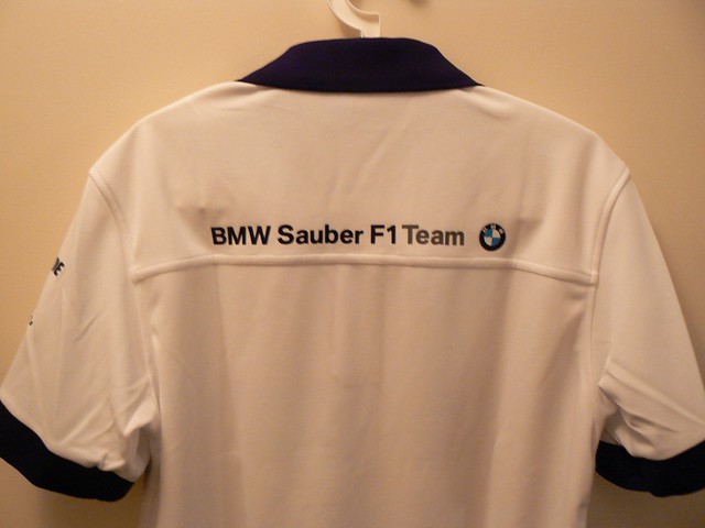 20091030 Bmw Sauber F1 2009 Pit Crew Polo Shirt Back Flickr