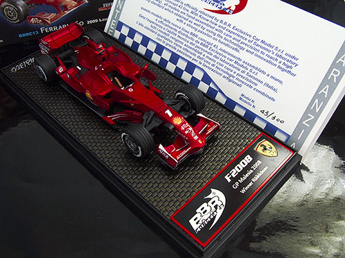 1 43 Bbr Ferrari F1 2008 F2008 Gp Malaysia Kimi Raikkonen