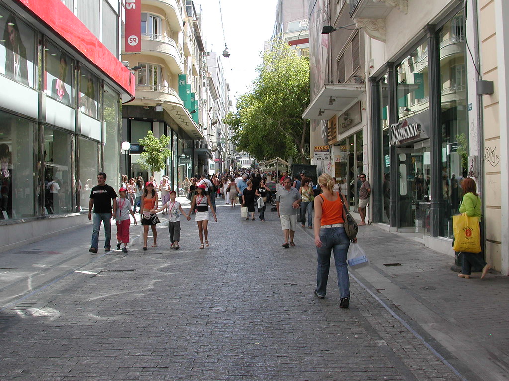 This site contains affiliate links from which we receive a compensation (like amazon for example). Pedestrian Street Athens A Pedestrian Street Downtown At Flickr