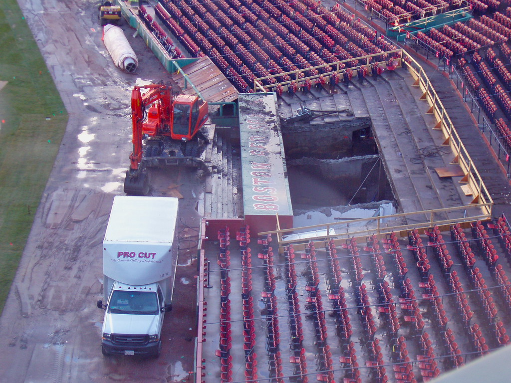 Moving into a park home may be an appealing option for some when entering retirement. Fenway Park Tour Red Sox Dugout Being Renovated Dismantl Flickr