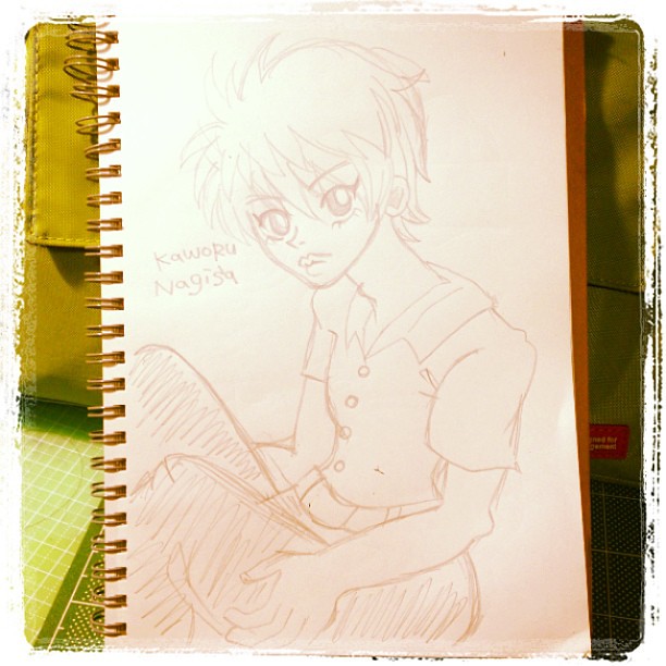 We have collect images about anime animated drawing of … Warm Up Kaworu Nagisa S Rough Sketch In 5minutes T Flickr