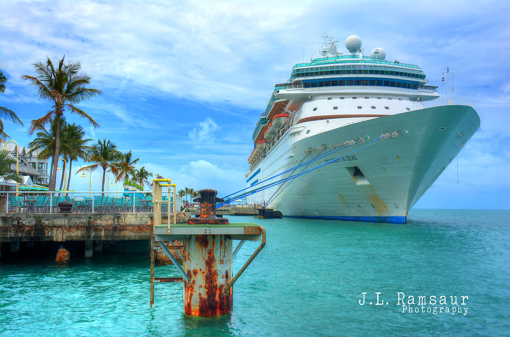 Majesty Of The Seas By Royal Caribbean Cruise Ship Docked
