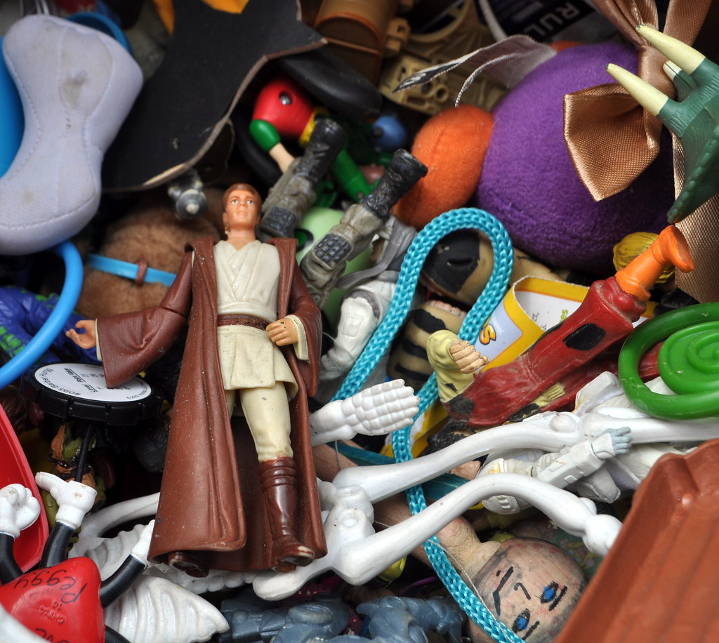 Star wars toys & other action figures. lotsa junk though,…