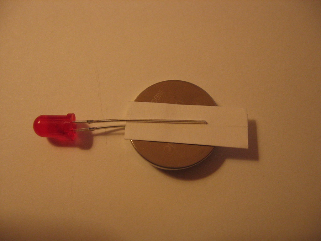 LED Throwies with On/Off Tab