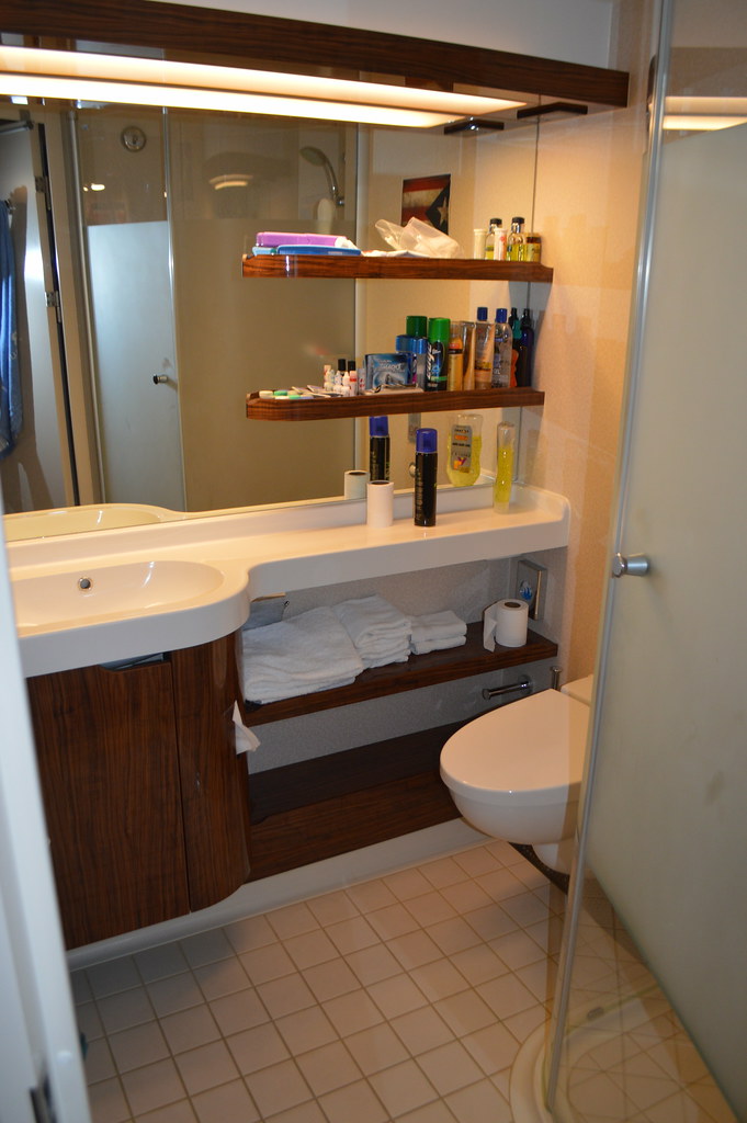Norwegian Breakaway Cruise Ship Inside Stateroom 5449 Bath