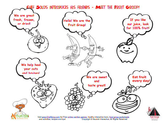 Page 2 Of Cute Fruits Healthy Food Messages And Nutritio