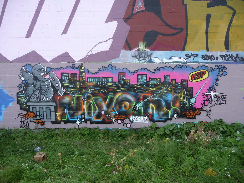 Nixon 3 Nixon Graffiti Montreal N Mandella Flickr