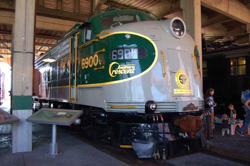 Southern railway no. 6900 (e8), north carolina, spencer (4…