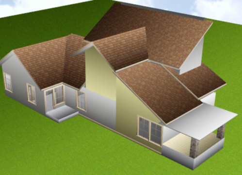 Nah, rumah yang nyaman itu memiliki beberapa faktor, misalkan saja ukuran rumah, desain rumah, faktor lingkungan, dan juga harganya. 3d Desain Model Sederhana Rumah Memanjang Bertingkat Flickr