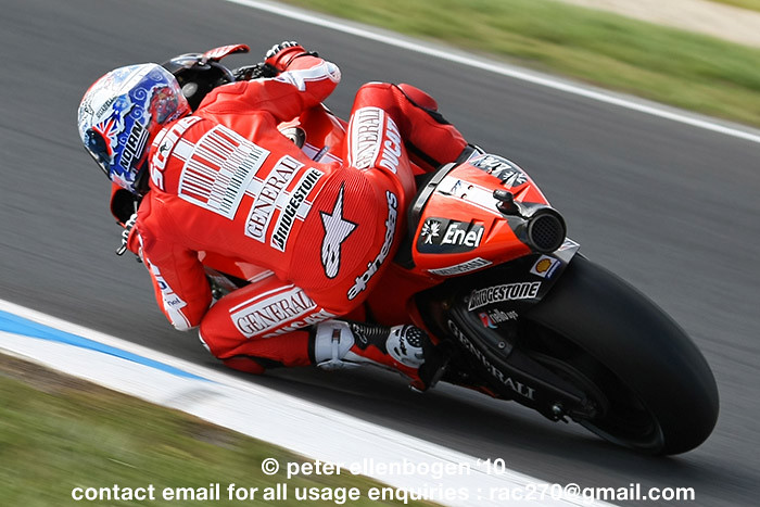 Aumgp10 0985 Casey Stoner Ducati Team Desmosedici Gp10