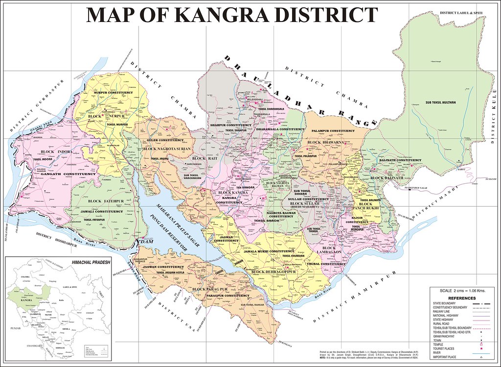 Map Of Kangra District Map Of Kangra District Flickr 4895994695 A0264853d8 B 