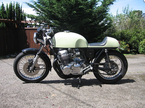 1973 CB750 After Top End Rebuild - YouTube