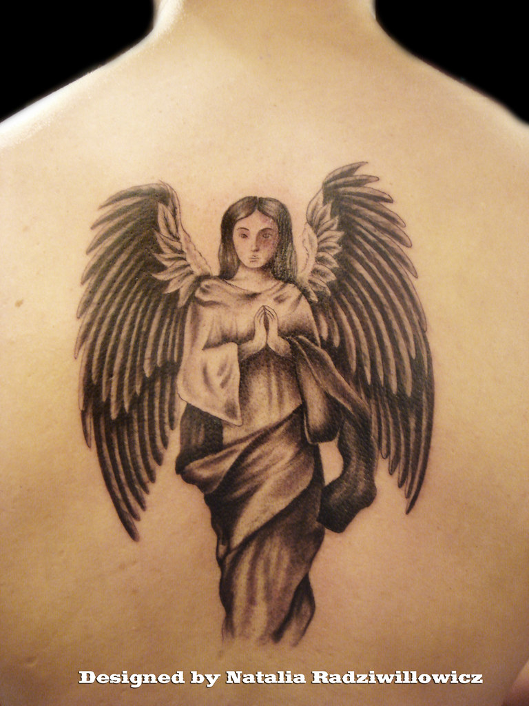 Guardian Angel On Back Tattoo | Miguel Angel Custom Tattoo A… | Flickr 1024_x_768_jpg