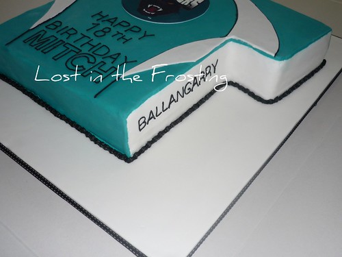panthers jersey cake