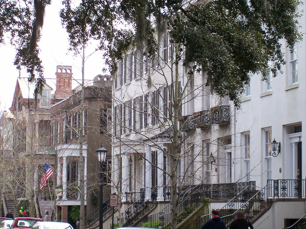 Old savannah houses
