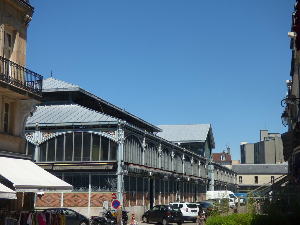Add your comment in french. Dijon Market Hall - Rue Quentin and Rue Claude Ramey, Dijoâ¦ | Flickr