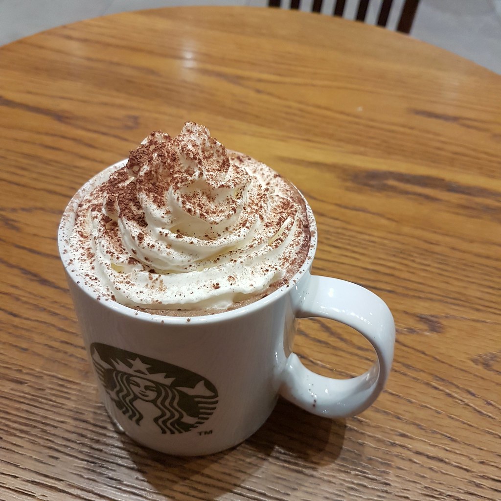 All other hot chocolates beware! Signature Hot Chocolate 14 80 G1 129 Starbucks At Oasis Flickr