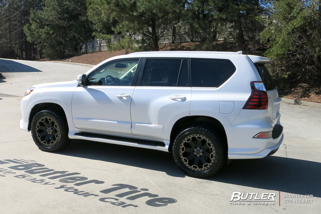Lexus Gx460 With 20in Black Rhino Warlord Wheels And Toyo