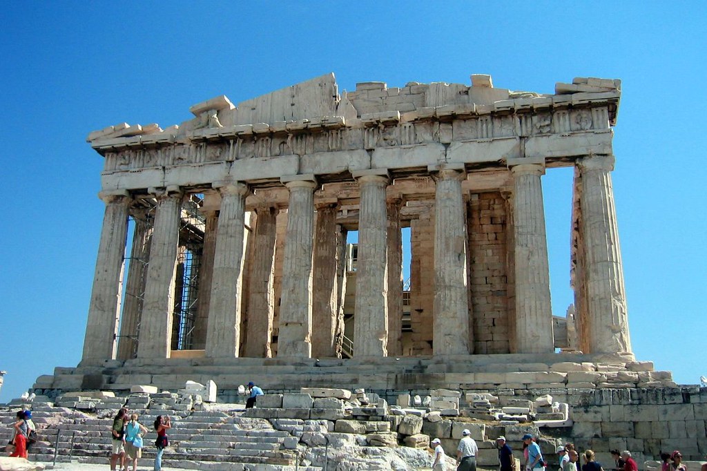 The acropolis of athens is the most striking and complete ancient greek monumental complex still existing in our times. Athens Acropolis Parthenon West Side The Parthenon A Flickr