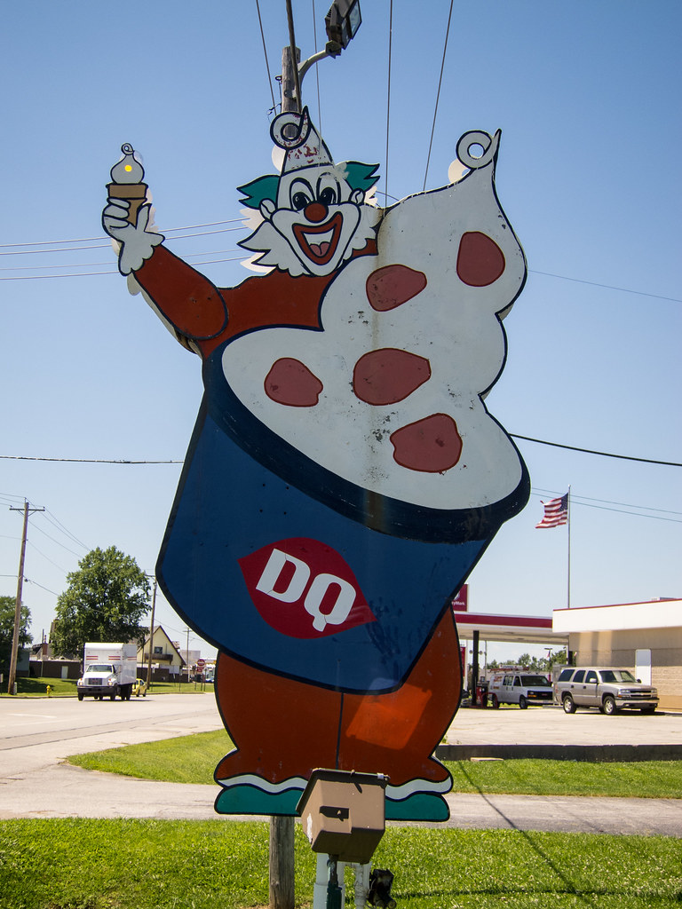Endangered: Old Dairy Queen signage - Down the Road Endangered: Old Dairy Queen signage - Down the Road