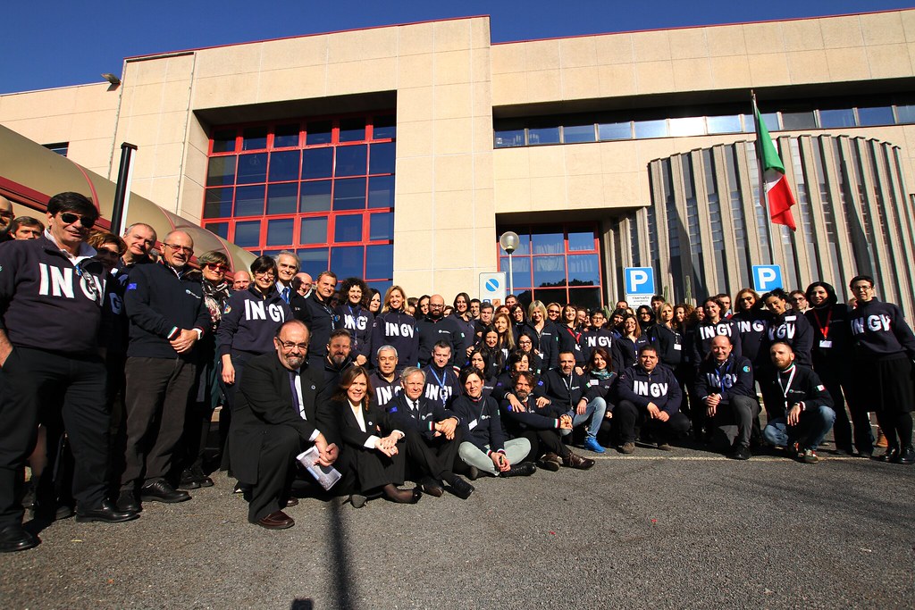 Ingv - Il Presidente Sergio Mattarella All Ingv The President Flickr