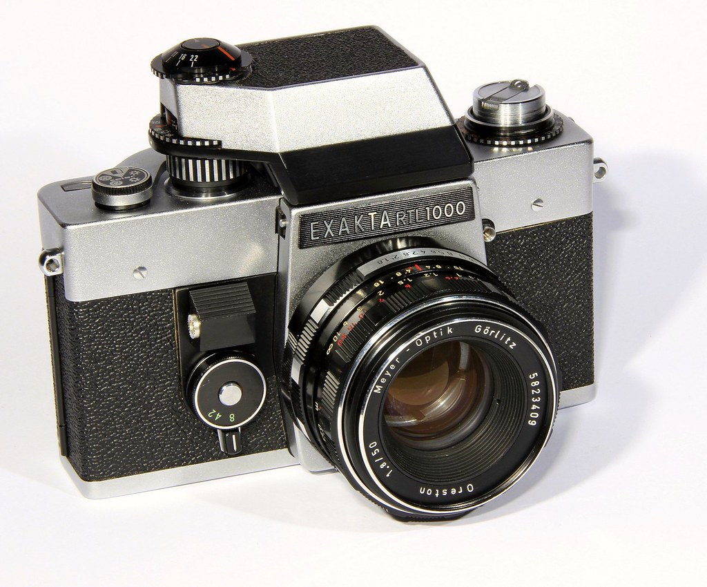 Exakta Rtl 1000 Meyer Optik Gorlitz Oreston 50mm F1 8
