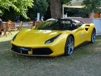 vl ferrari spider yellow
