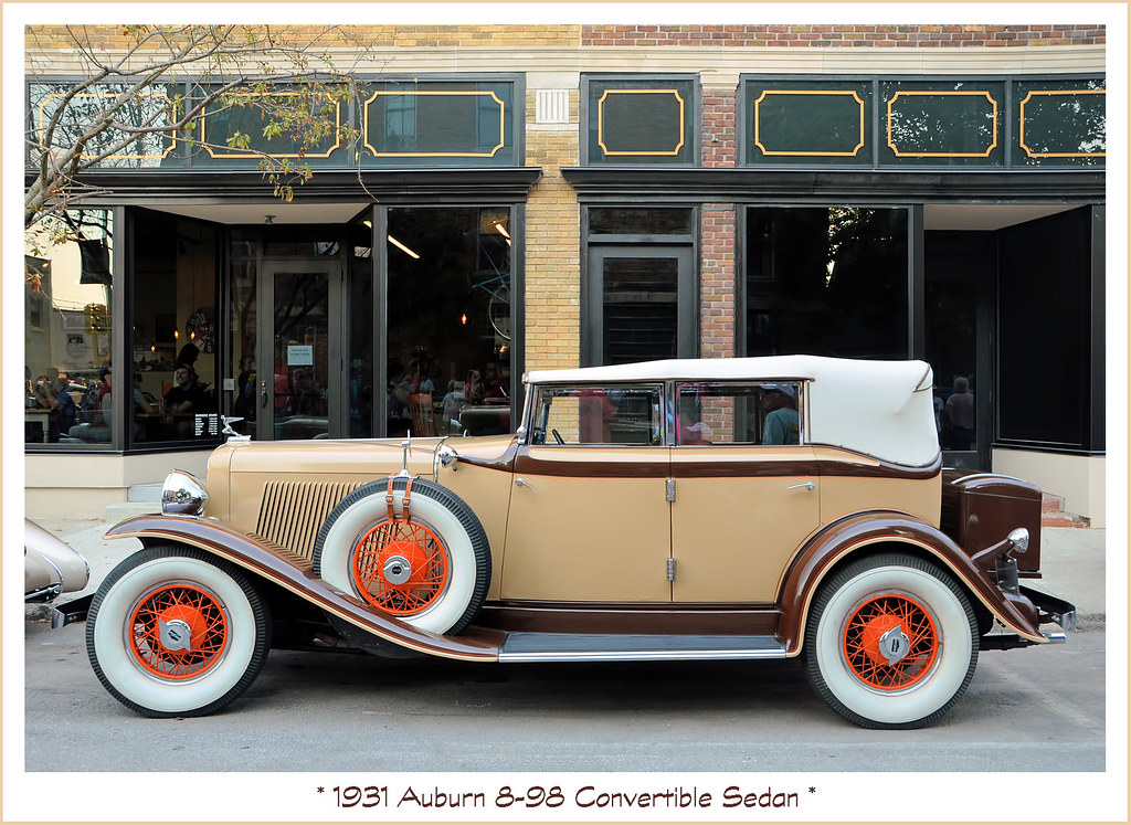 1931 Auburn 8-98 Parts . 1931 Auburn 8-98 Convertible Sedan | Photographed at the ...