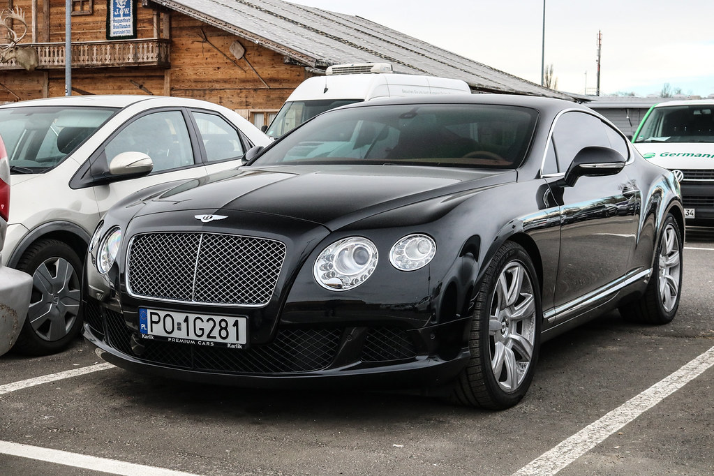 Poland Poznan Bentley Continental Gt 2012 Location Sc