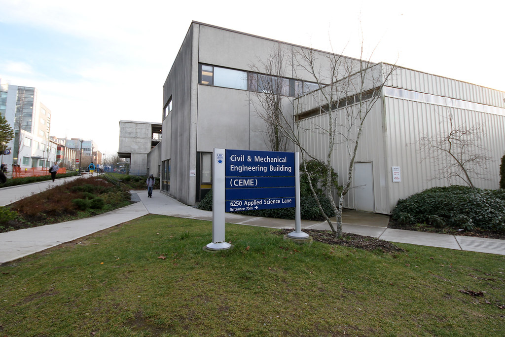 Civil And Mechanical Engineering Building 002 Ubc Student