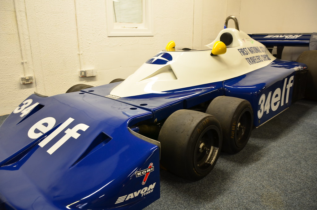 Front Wheels Of The Six Wheel Tyrrell P34 At The Coventry